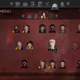 The citizen menu, showing the people who live in an area and what its status is.